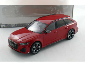 AUDI RS 6 AVANT - 2019 - RED METALLIC