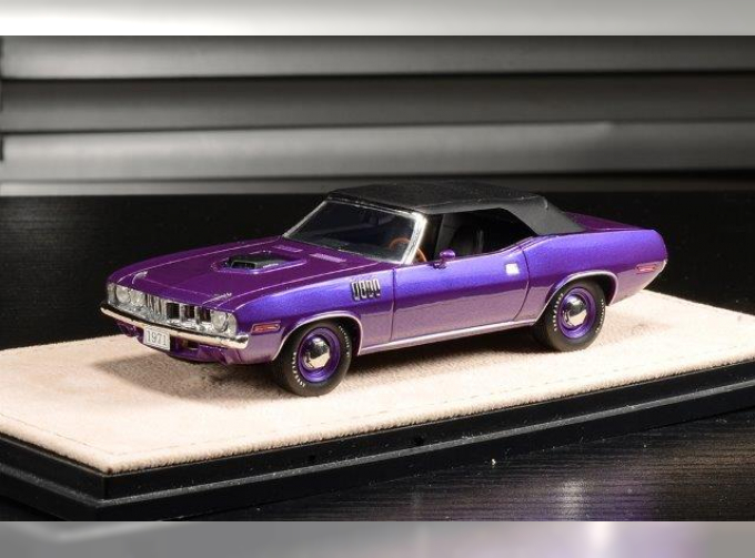 PLYMOUTH Hemi Cuda Convertible (закрытый) (1971), Violet Metallic