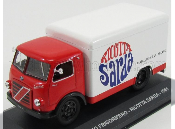 OM LEONCINO рефрижератор "RICOTTA SARDA" 1961 white / Red