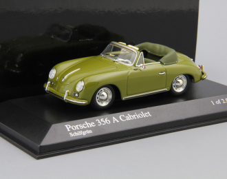 PORSCHE 356A Cabriolet (1956), light green