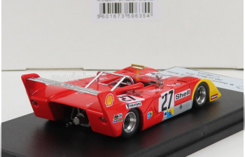 CHEVRON B23-26 Fvc Cosworth Team M.dupont №27 24h Le Mans (1974) M.Dupont - G.Fischer - D.Brillant, Red Yellow