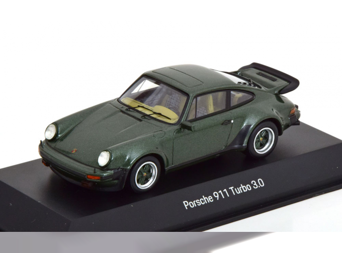 PORSCHE 911 Turbo 3.0 Generation 1, dark green-metallic