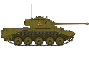 Сборная модель British Cruiser Tank A34 ‘COMET’