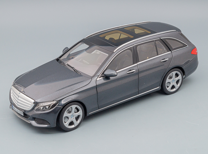 MERCEDES-BENZ C-Klasse Estate Exclusive (S205) 2014 Grey Metallic