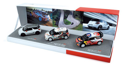 CITROEN DS3 Набор Racing 2012/DS3 R3 2012/DS3 WRC Winner Monte Carlo 2012 Loeb/Elena, цветной