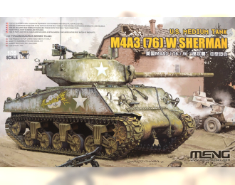 Сборная модель M4A3 (76) W