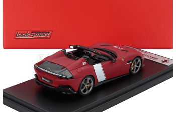 FERRARI 12cilindri V12 830cv Spider Open №25 (2025), Rosso Racing - Matt Red White