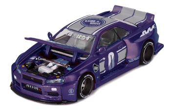 NISSAN Skyline GT-R (R34) KAIDO RACING FACTORY V2, purple