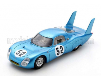 PEUGEOT Cd Sp66 Team S.e.c. Automobiles №52 24h Le Mans (1967) Dennis Dayan - Claude Ballot Lena, Light Blue