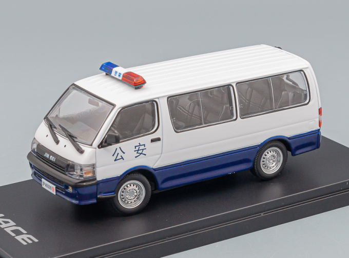 JINBEI Haise SY6480 / TOYOTA Hiace H100 China Police, white / blue