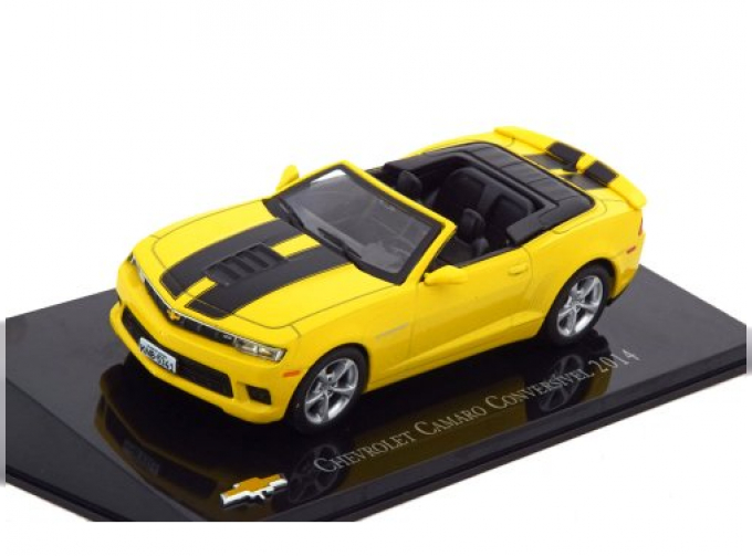 Chevrolet Camaro Convertible 2014, yellow / black