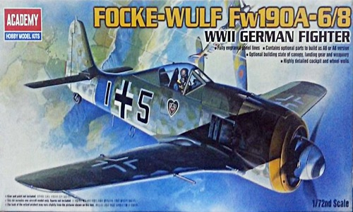 Сборная модель Самолет FOCKE-WULF FW190A-6/8