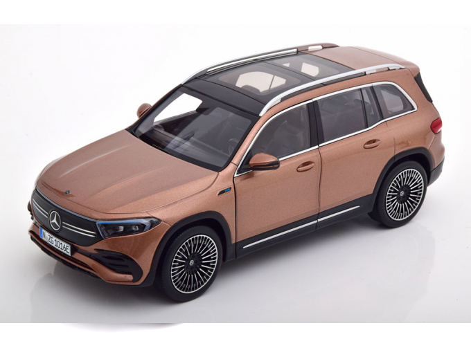 MERCEDES-BENZ EQB (2021), light brown-metallic