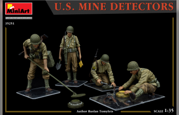 Сборная модель FIGURES U.S. MINE DETECTORS