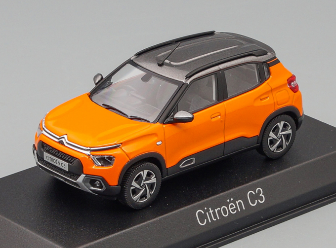 CITROEN C3 (India) (2021), Orange/Grey Roof