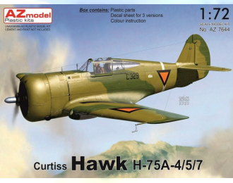 Сборная модель Curtiss Hawk H-75A-4/5/7