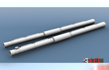 Орудие цельнопечатное танковое 2А46М5 в кожухе