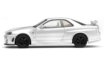 NISSAN Skyline GT-R (R34) Z-Tune (1999), silver metallic