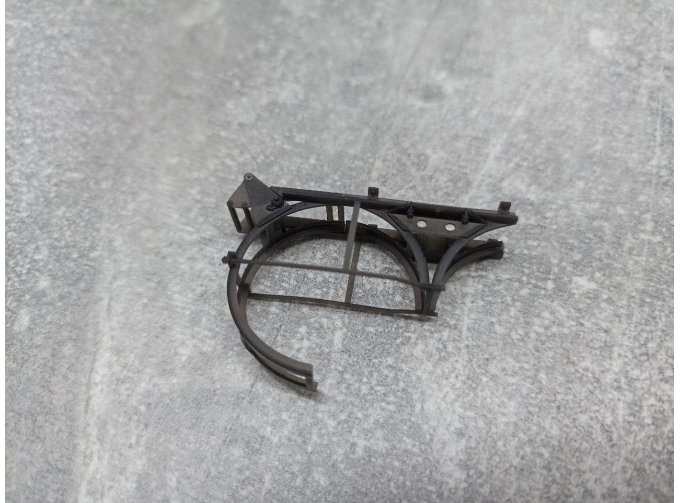 Держатель запасного колеса (ДЗК) КРАЗ-258 одинарный