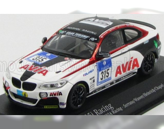 BMW 2-series M 235i Team Mathol Racing E.v. N 315 24h Nurburgring 2014 Serrano - Wawer - Chapel - Heinrich, White Black