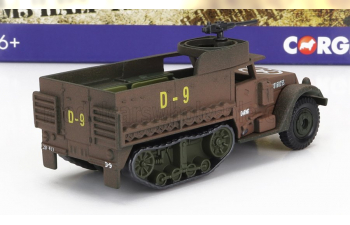 TANK Half Truck M3 Cingolato (1942) - Cm. 9.0, Military Brown