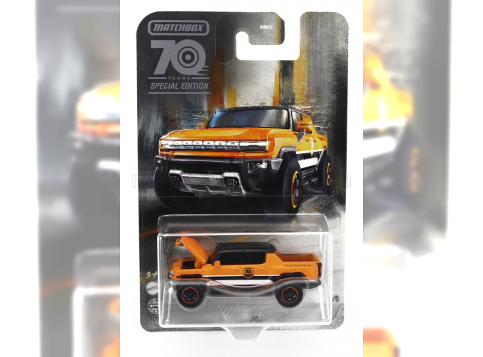 GMC Hummer Ev (2023), orange