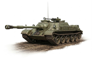 Сборная модель Самоходная арт.установка СУ-122-54