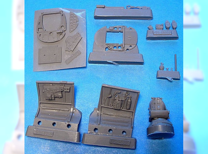 Henschel Hs 123 A/B Cockpit Set (ESC/ITA/REV/TAM kit)