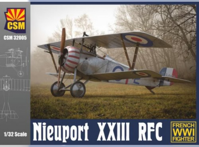 Сборная модель Nieuport XXIII RFC