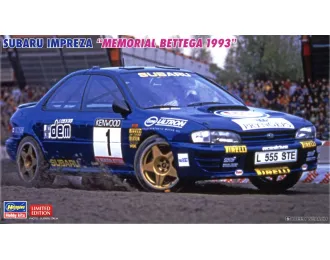 Сборная модель SUBARU Impreza Wrc 555 №1 Winner Rally Memorial Bettega (1993) Colin Mcrae