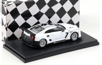 NISSAN GT1 Fuji Shake Down #2 Plain Blanc R35 (2010), белый