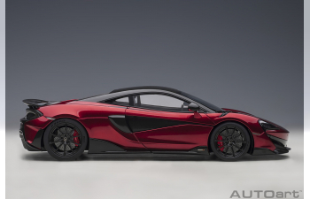  McLAREN 600LT, volcano red