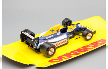 WILLIAMS FW14 #5, blue / yellow