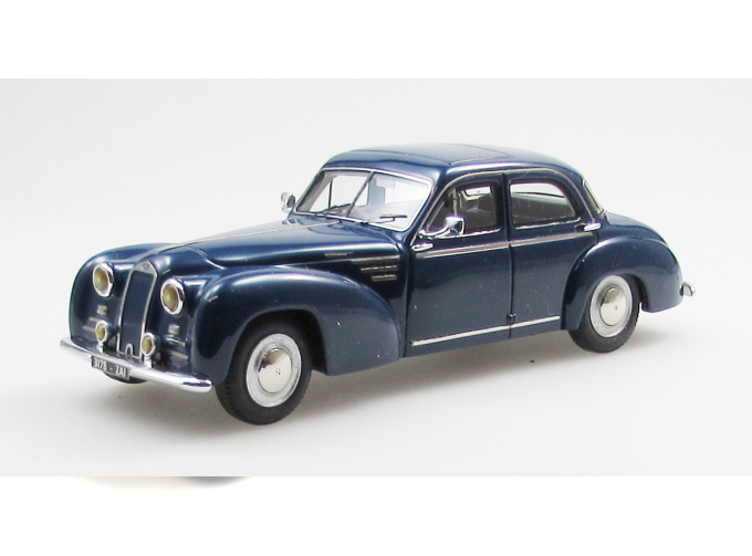 DELAGE D6-3L sedan by Autobineau (1948-54), blue