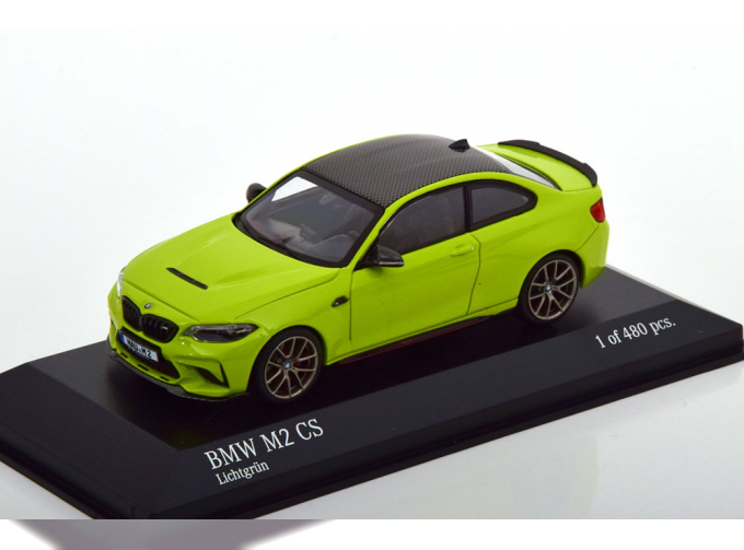 BMW M2 CS (2020), light green