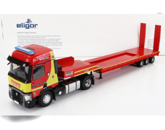 RENAULT T460 TRUCK PIANALE SECURITE CIVILE (2018), RED YELLOW