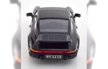 PORSCHE 911 Carrera 3.2 (1989), schwarz/rot