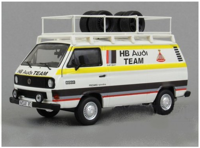 VOLKSWAGEN T3 "HB Audi Team" (1985), white