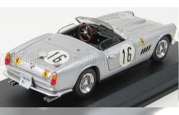 FERRARI 250 California Spider N16 5th Le Mans (1959) Tavano - Groosman, Silver