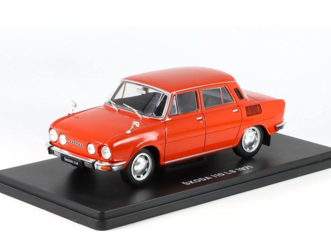 SKODA 110LS (1971), red