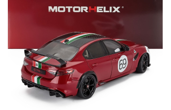 ALFA ROMEO Giulia Gtam №69 Racing (2021), Red White