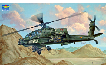 Сборная модель AH-64A Apache
