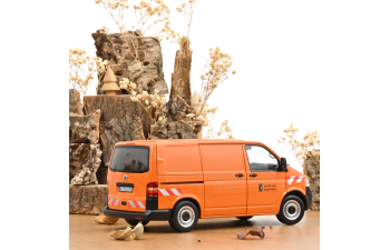 VOLKSWAGEN T5 VAN Transporter (2003), orange