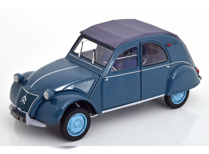 CITROEN 2CV AZL (1959), blue grey