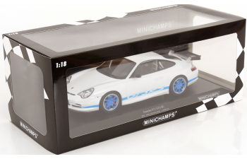 PORSCHE 911 (996) GT3 RS (2002), white blue