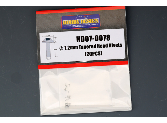 1.2mm Tapered Head Rivets