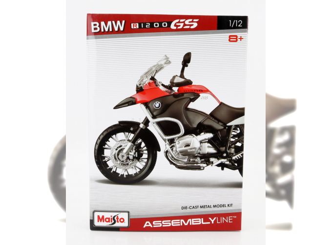 Сборная модель BMW Rs1200 Gs (2007), Black Red