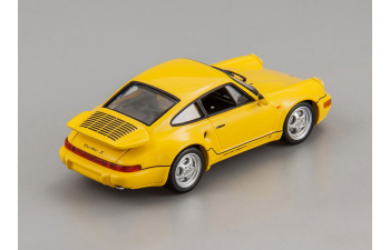 PORSCHE 964 Turbo S 3.3 "Light weight" (1992), yellow