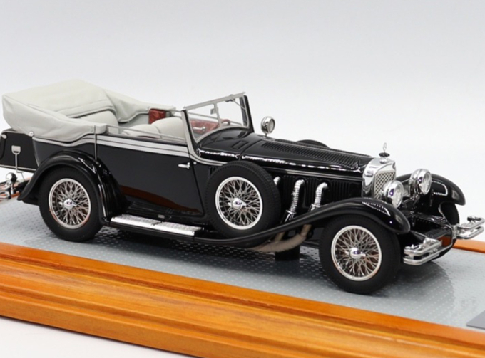 Mercedes-Benz 710SS 1929 cabriolet Castagna sn36269 Original Opened Car, Black