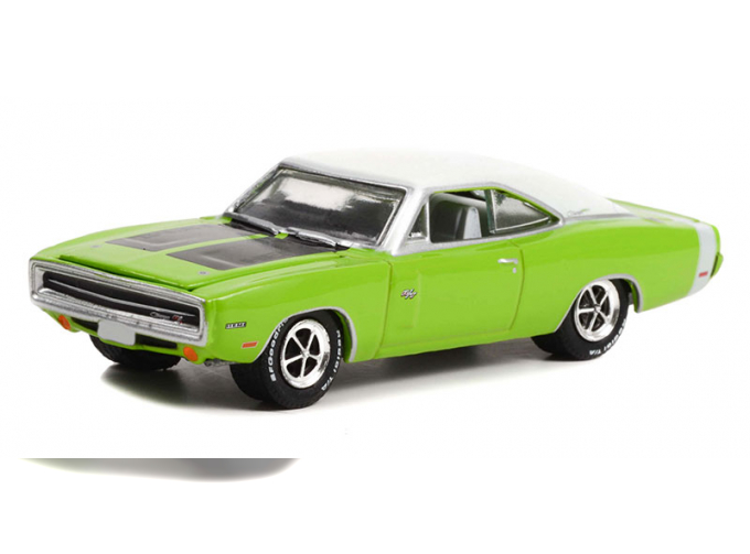 DODGE Charger HEMI R/T (Lot #777) (1970) Sublime Green with White Roof